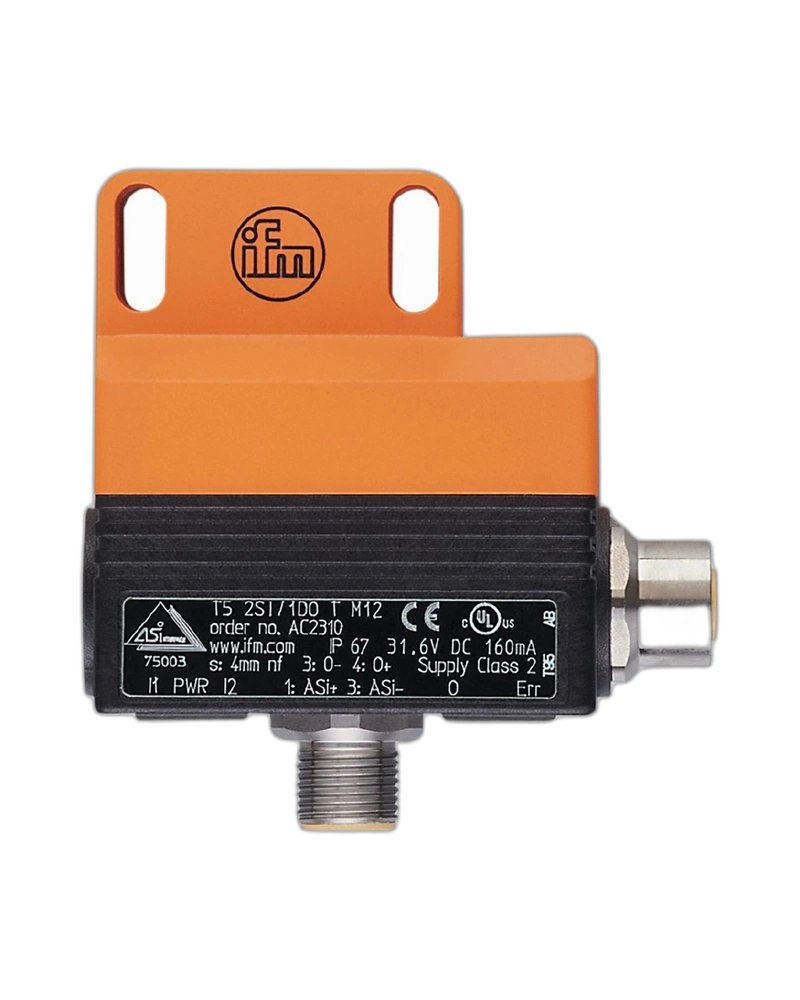 AC2310 - AS-Interface dual sensor for pneumatic valve actuators - DUAL SENSOR T5 2SI 1DO T M12