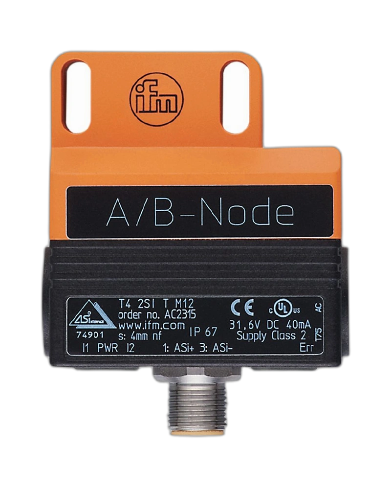 AC2315 - AS-Interface dual sensor for pneumatic valve actuators - DUAL SENSOR T4 2SI M12