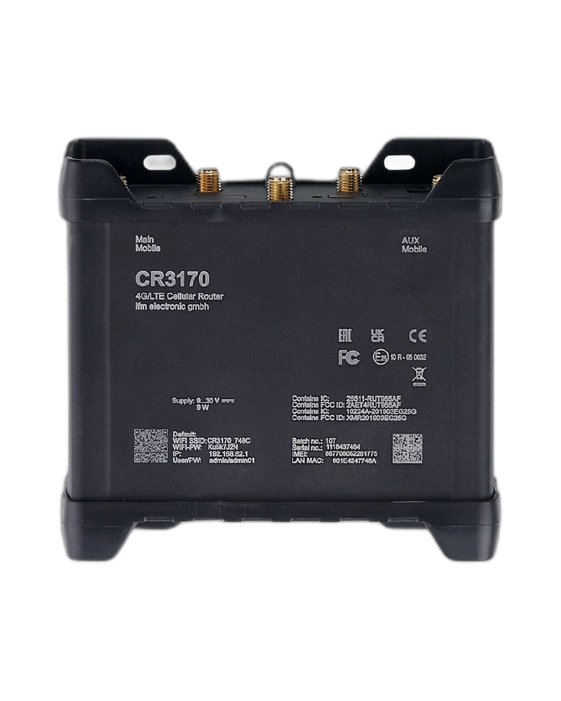 CR3170 - LTE/GNSS/Ethernet router - 4G/LTE Cellular Router