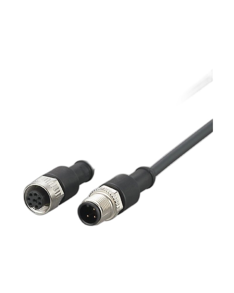E12572 - Connection cable for signal lamps with 8-pole connectors - VDOGH080MSS0001H04STGH040MSS