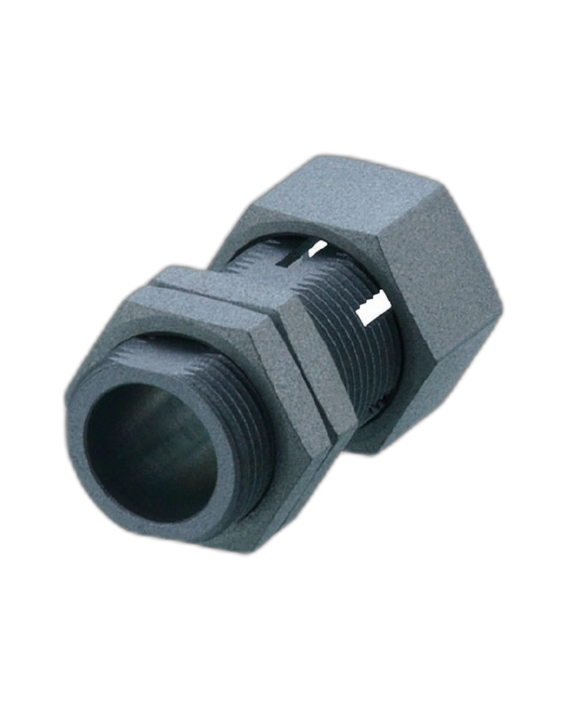 E12754 - Mounting sleeve with end stop - FIXING/M12/NT/FE/COATED/END ST