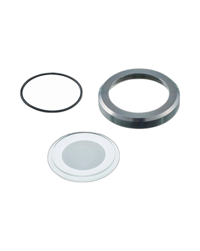 E12801 - Symbol disc for touch sensors - White symbol stainless steel