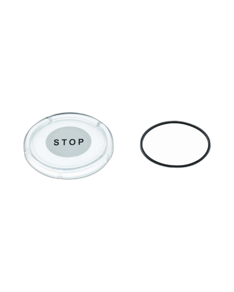 E12810 - Symbol disc for touch sensors - STOP Typo symbol plastic