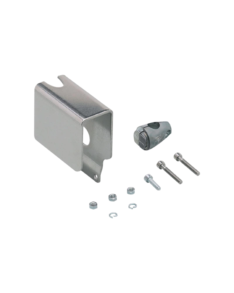 E20791 - Mounting set with protective cover for photoelectric sensors - MOUNTING SET OL LARGE ROD