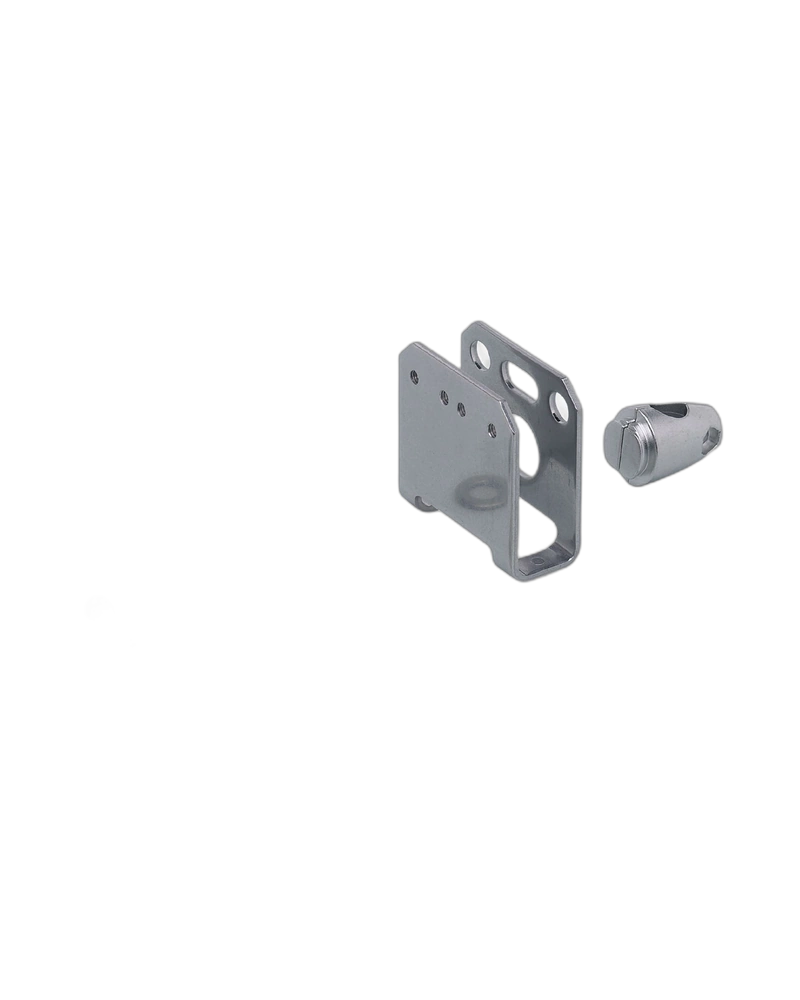 E21142 - Mounting set with protective cover for photoelectric sensors - O5 PROTECT.BRACKET PERFORM.