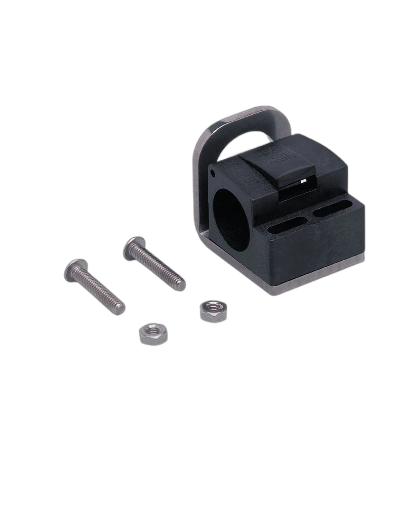 E21145 - Angle bracket with mounting clamp - MOUNTING BRACKET+CLAMP M18