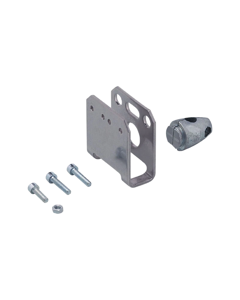 E21210 - Mounting set with protective cover for photoelectric sensors - O5 PROTECTIVE BRACKET 200