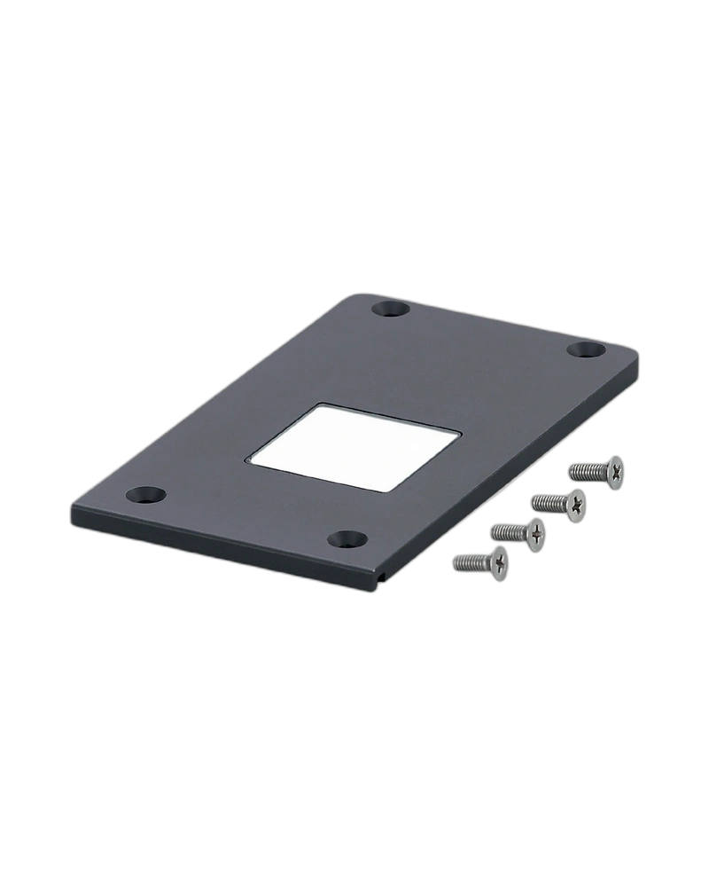 E21308 - bezel for cooling box for distance sensors - FRONT SCREEN COOLING BOX O1D