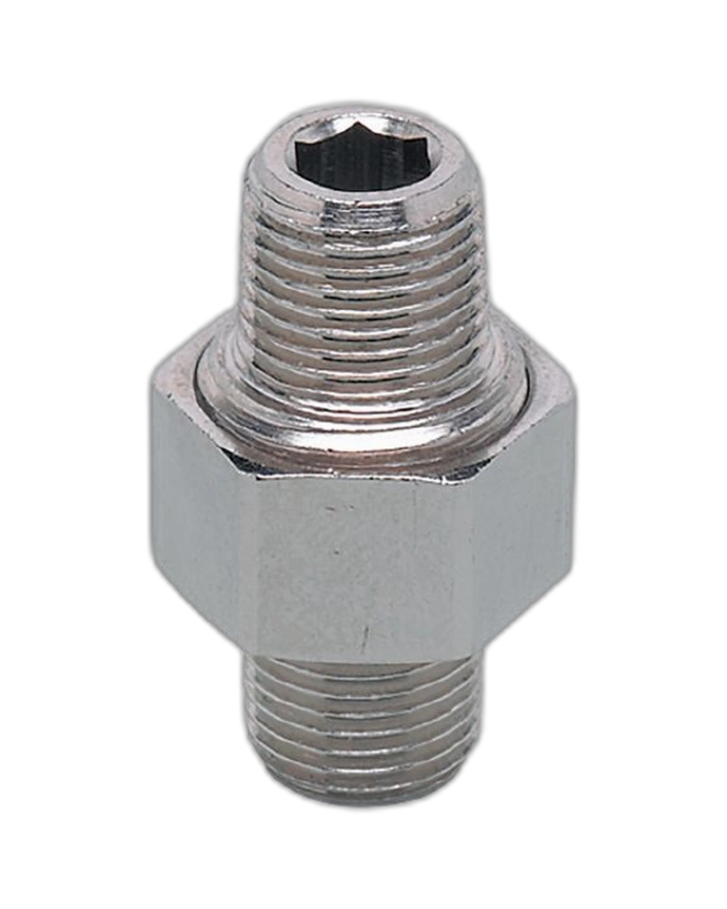 E37350 - Screw-in adapter for process sensors - ROTATABLE DOUBLE NIPPLE