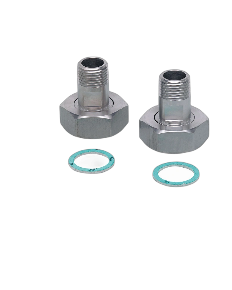 E40192 - Mounting adapter for flow sensors - ADAPTER G1-NPT1/2/V4A