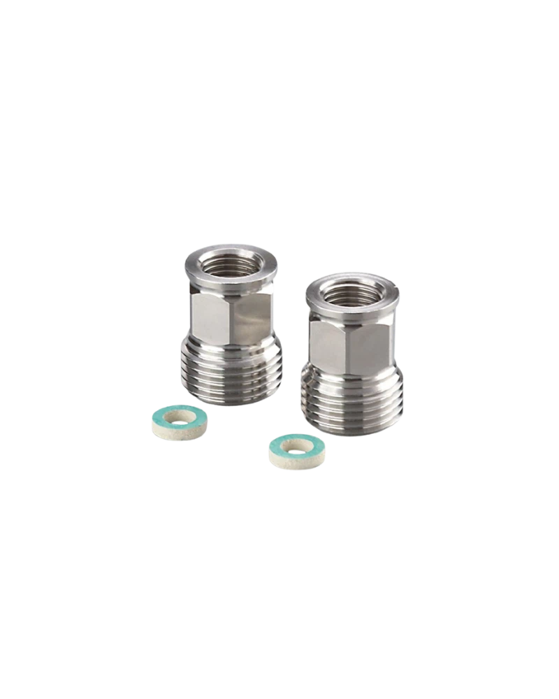 E40266 - Mounting adapter for flow sensors - ADAPT G1/2- G1/4 /2 /V4A