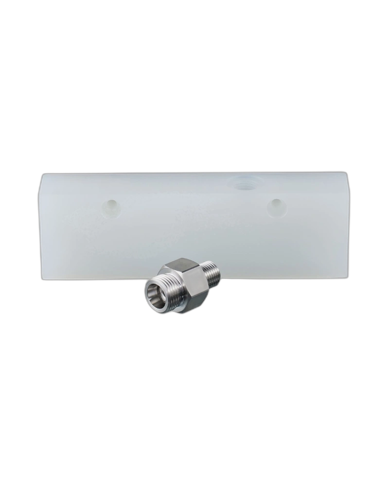 E40460 - Process adapter for small volumetric flow quantities - ADAPTBLOCK D10 G1/4 PP