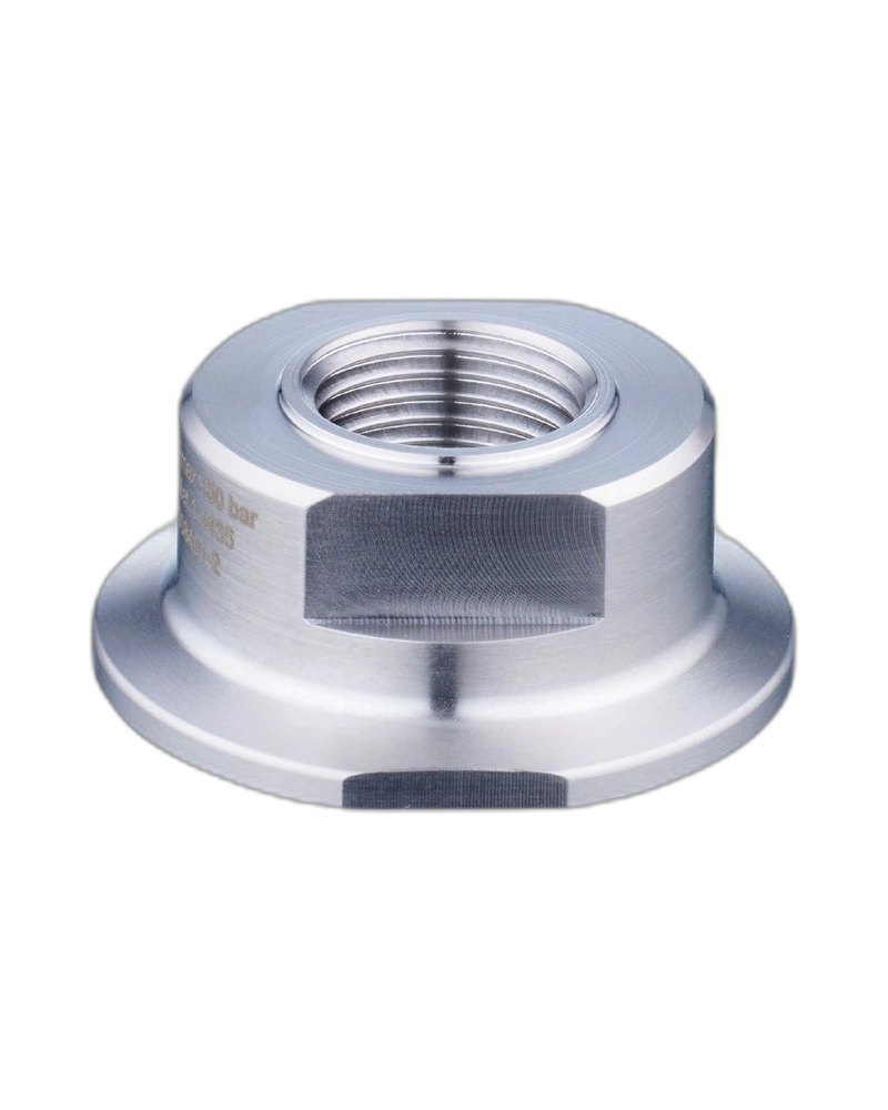 E43917 - Screw-in adapter for process sensors - ADAPT G1/2-CLAMP DIN32676/DN1,5