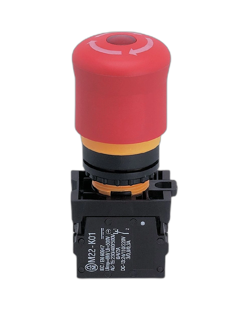 E7007S - E-STOP - Front panel mounted E-Stop