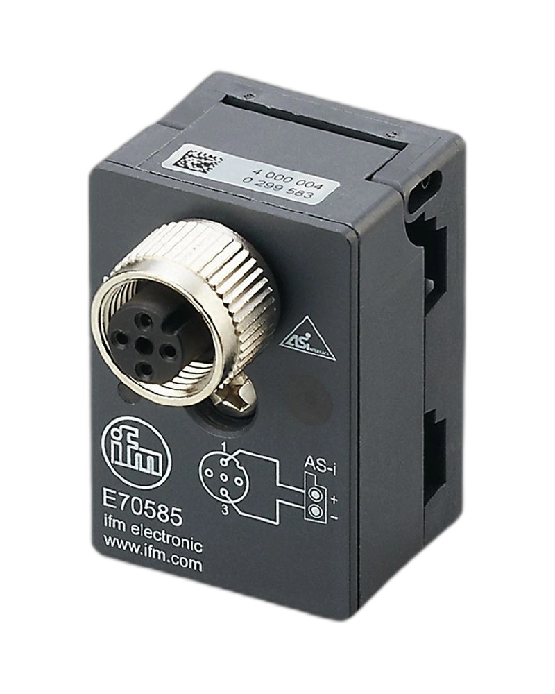 E70587 - AS-Interface flat cable insulation displacement connector - FC Splitter AS-i / AUX M12 UL