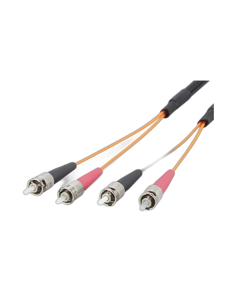 E74801 - Glass fibre optics - Fiber optical cable 50m OM2 PUR ST plug