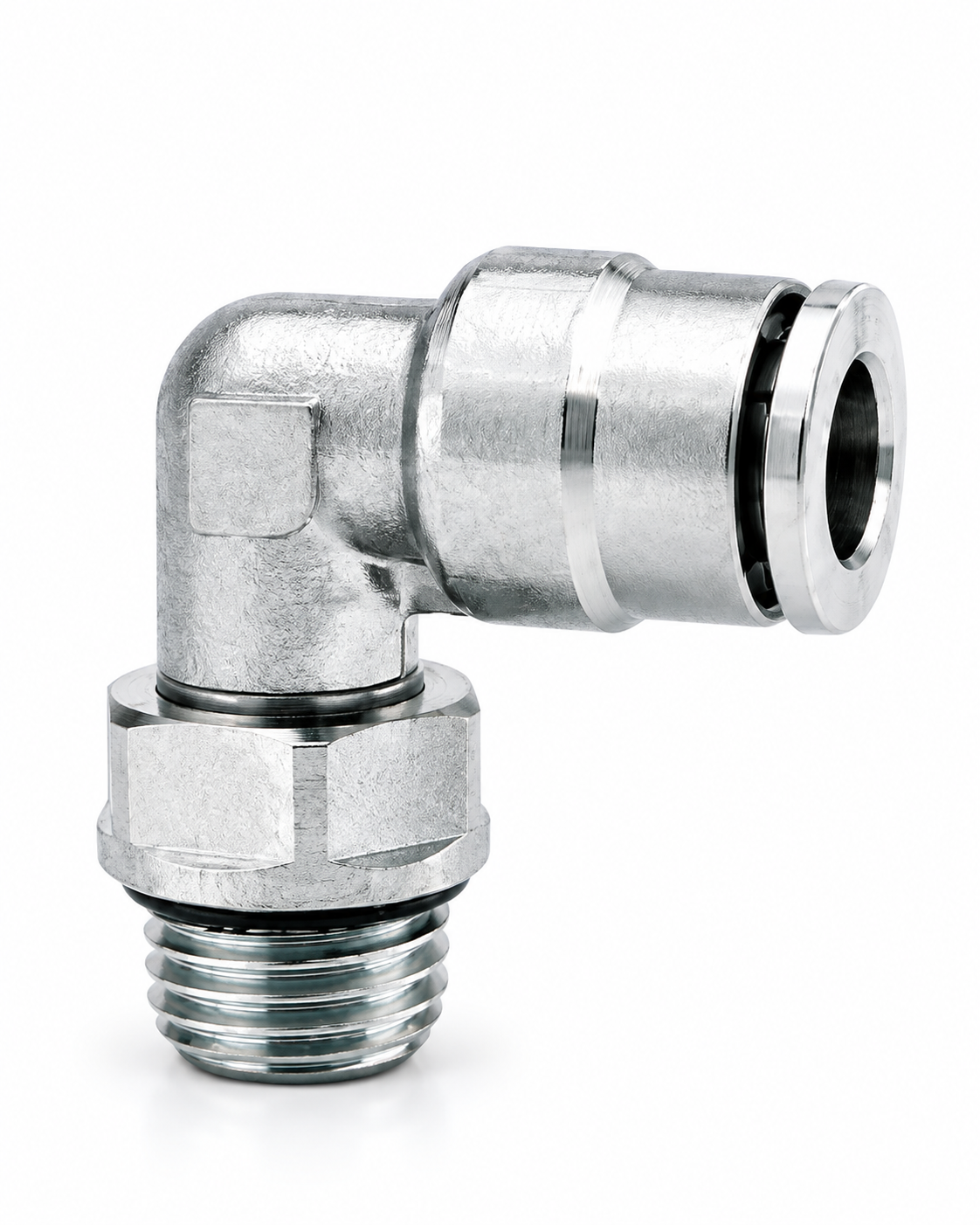 90° Swivel Elbow, M3 Thread 5/32" OD - M02470403