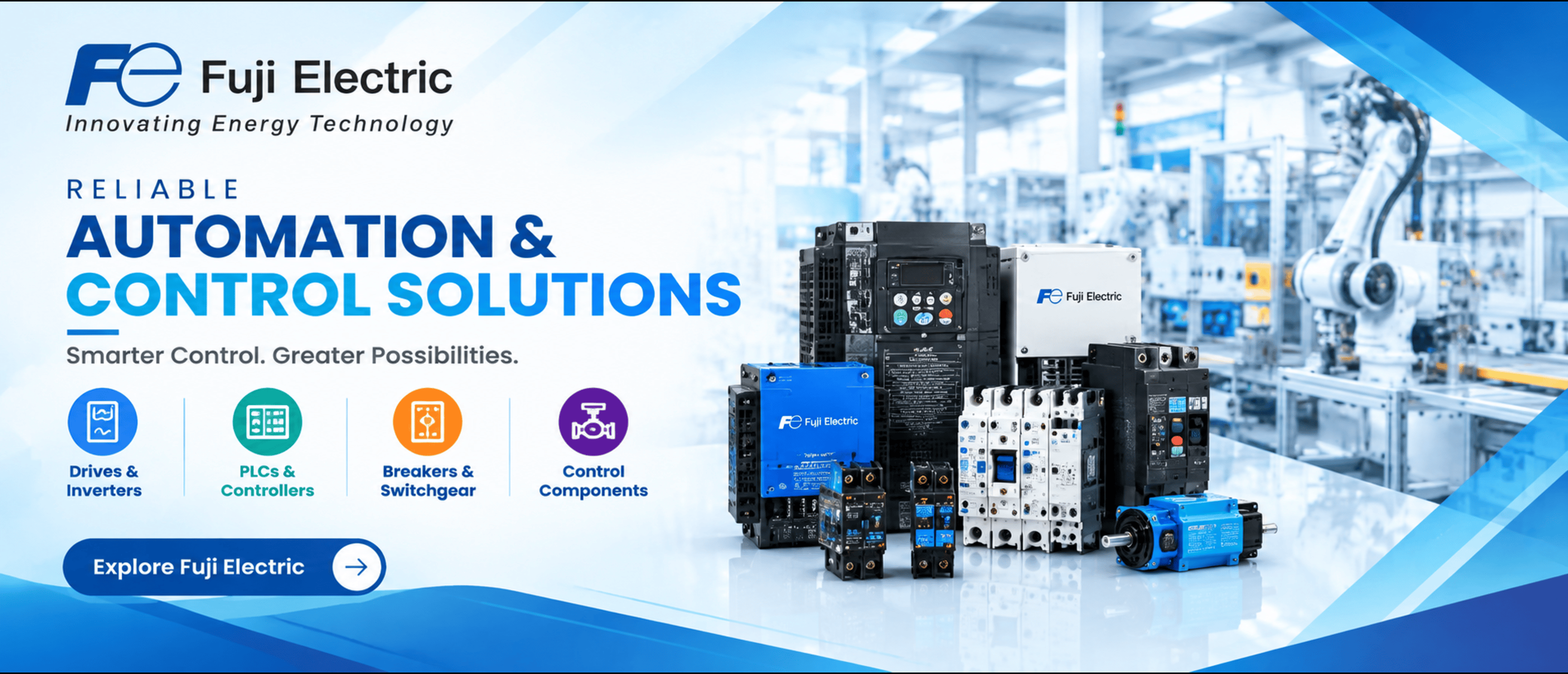 Fuji Electric industrial automation and electrical products